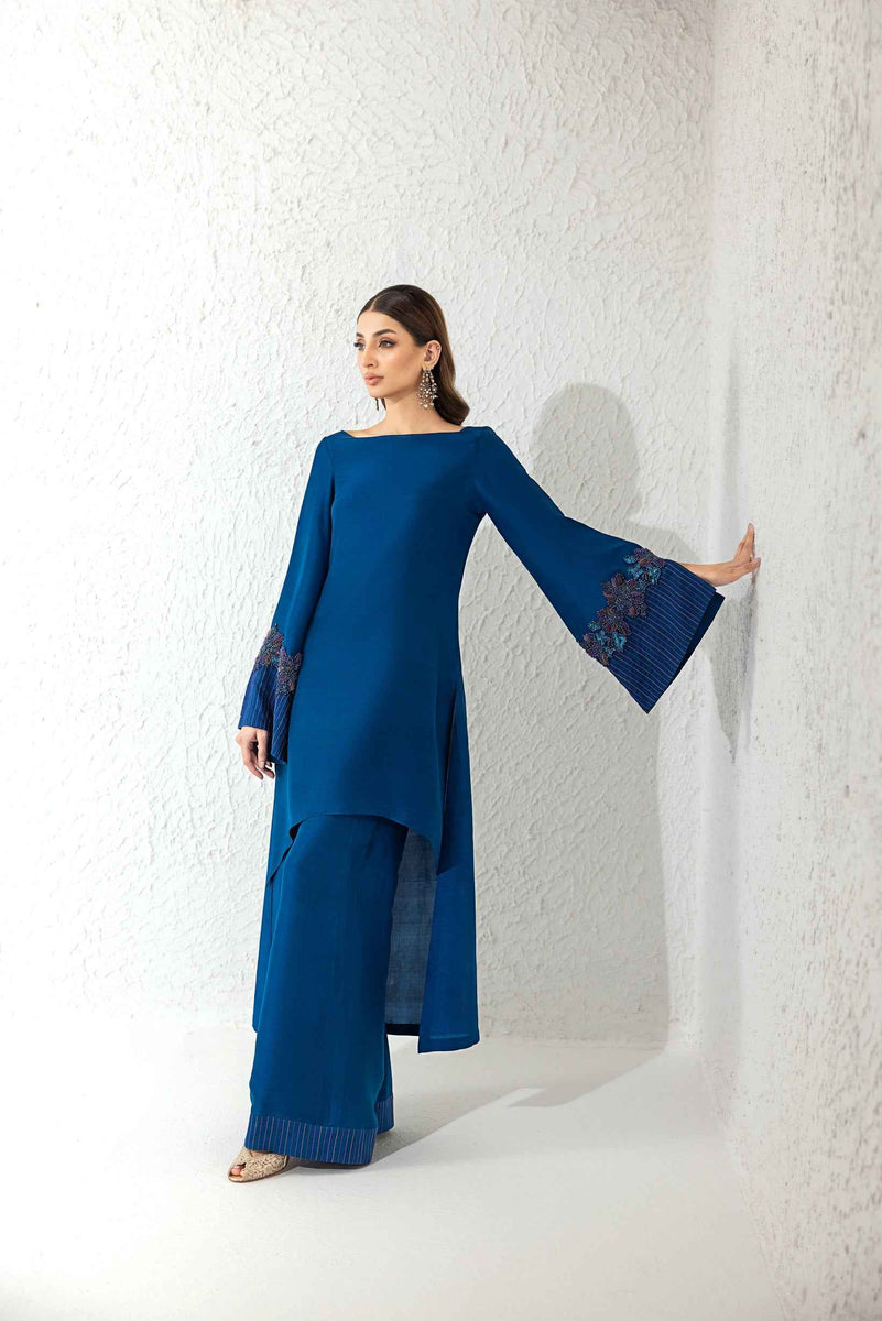 unoa 【Arabesque  blue】Sleeve design JannahNoe | Kurung Modern Wear | Scarves | Baju Kurung | Brides