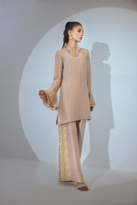 Cream Beige Silk