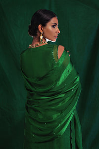 Emerald Opulence Rawsilk