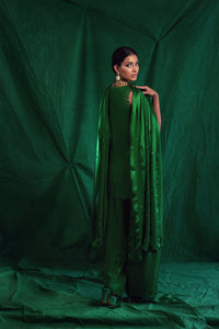 Emerald Opulence Rawsilk