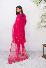 Load image into Gallery viewer, Hot Pink Raw Silk Suit