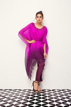 Load image into Gallery viewer, Chic Affair II -Hot pink Chiffon Poncho